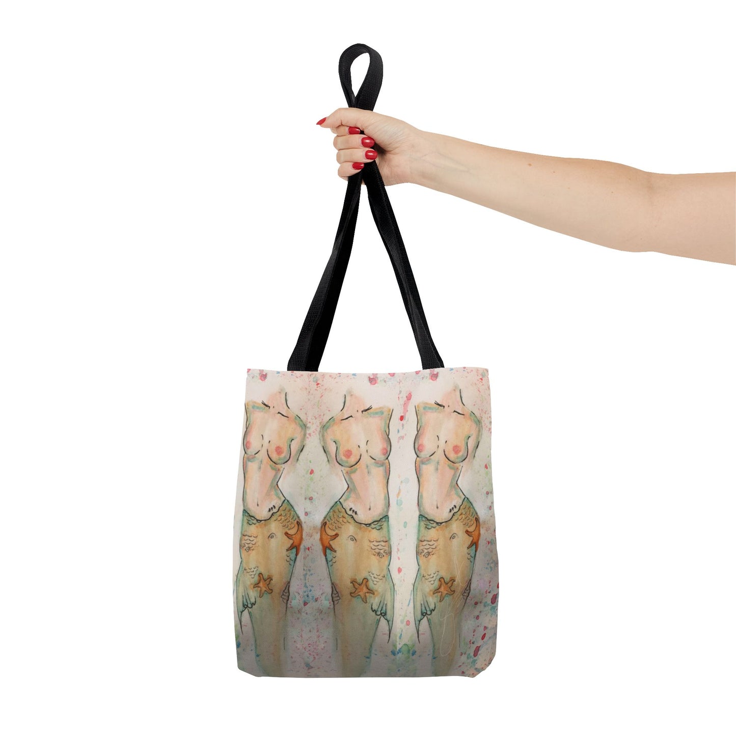 The Mermaid-Tote Bag (AOP)