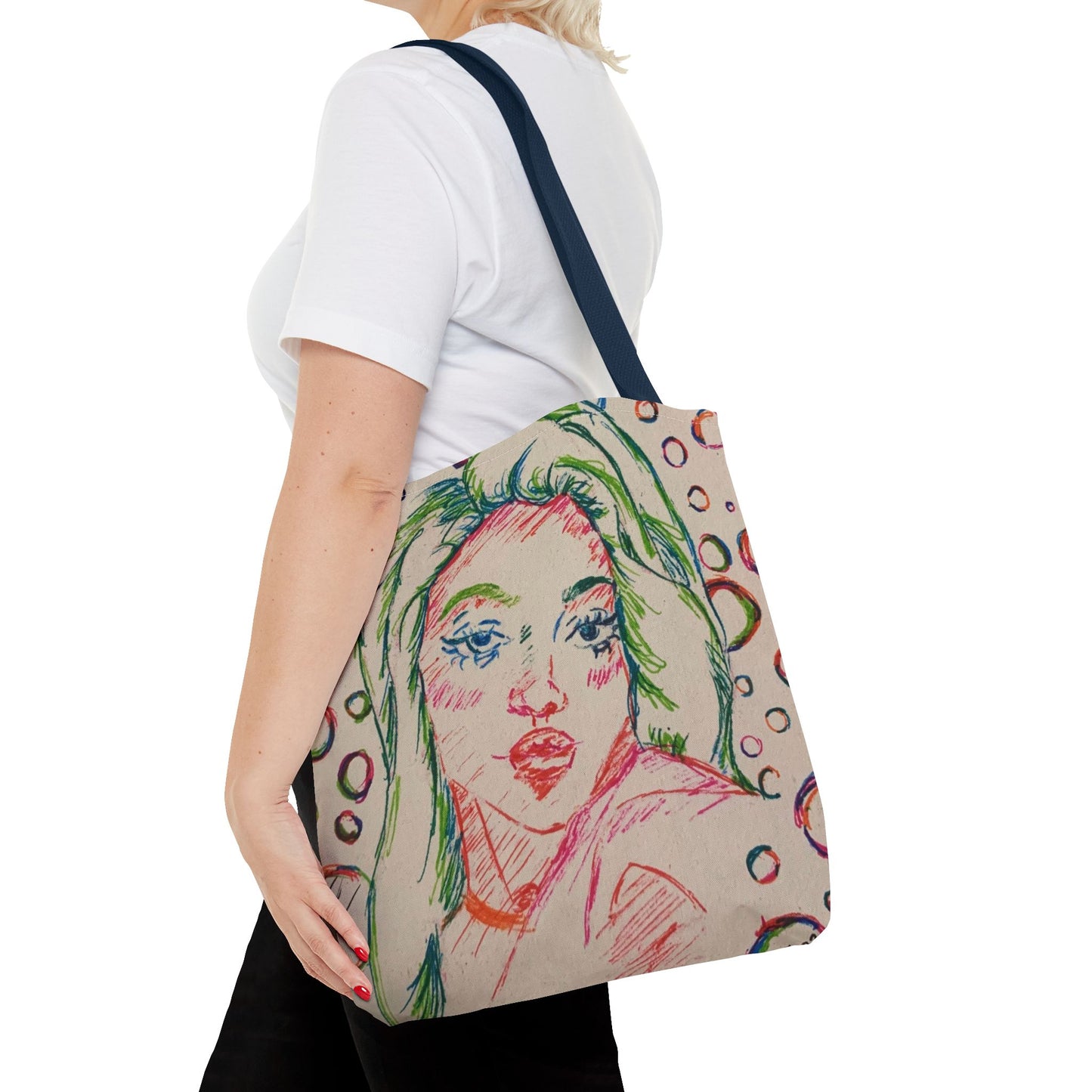 Ms.Bubbles✨Tote Bag (AOP)
