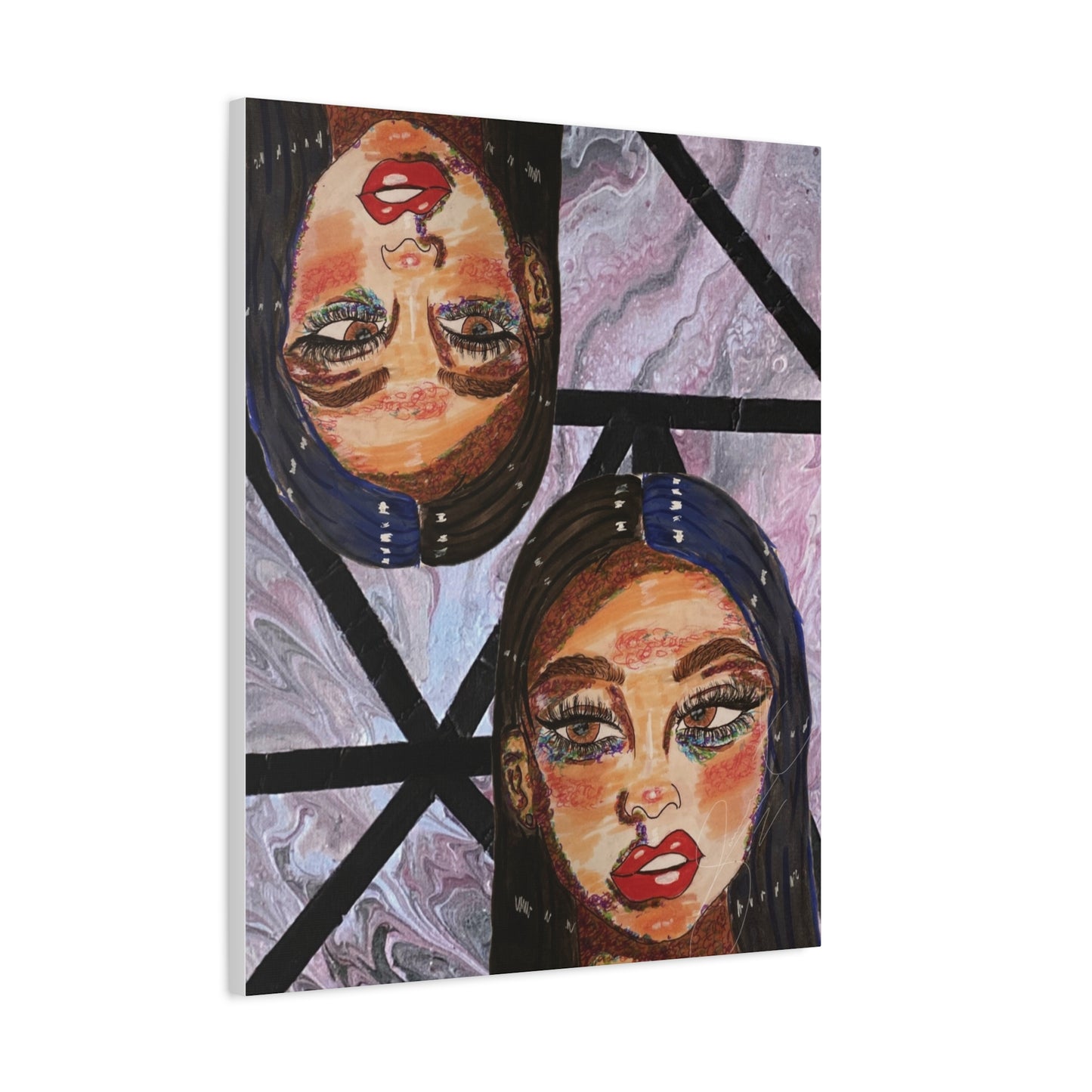The Girl- Matte Canvas, Stretched, 1.25"