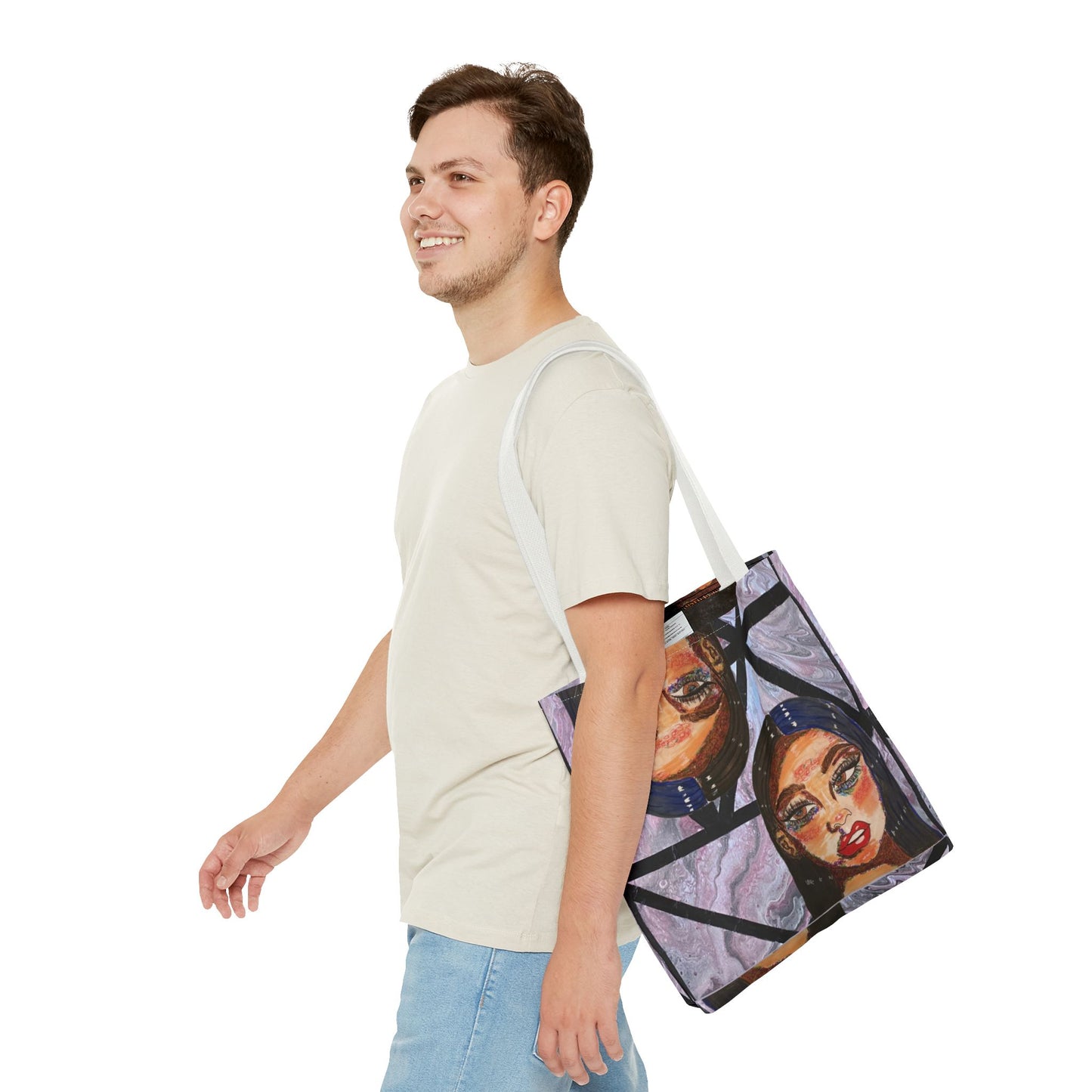 The Girl-Tote Bag (AOP)