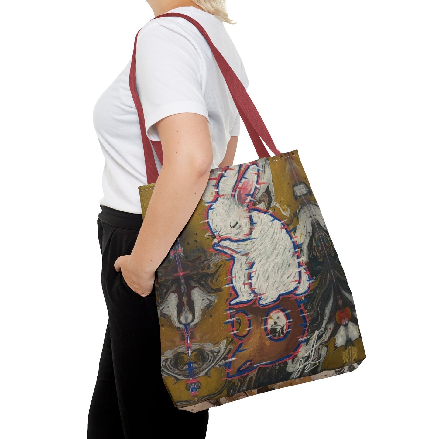 The Omen 🐰-Tote Bag (AOP)