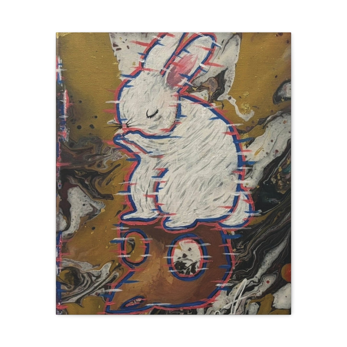 The Omen- Matte Canvas, Stretched, 1.25"