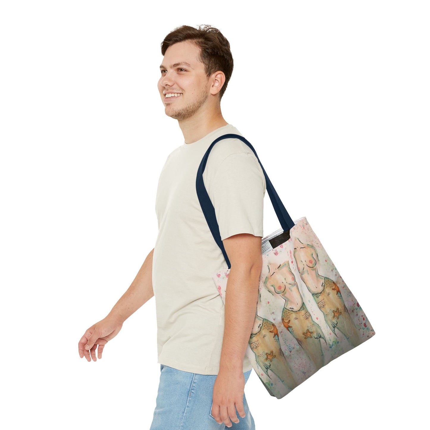 The Mermaid-Tote Bag (AOP)