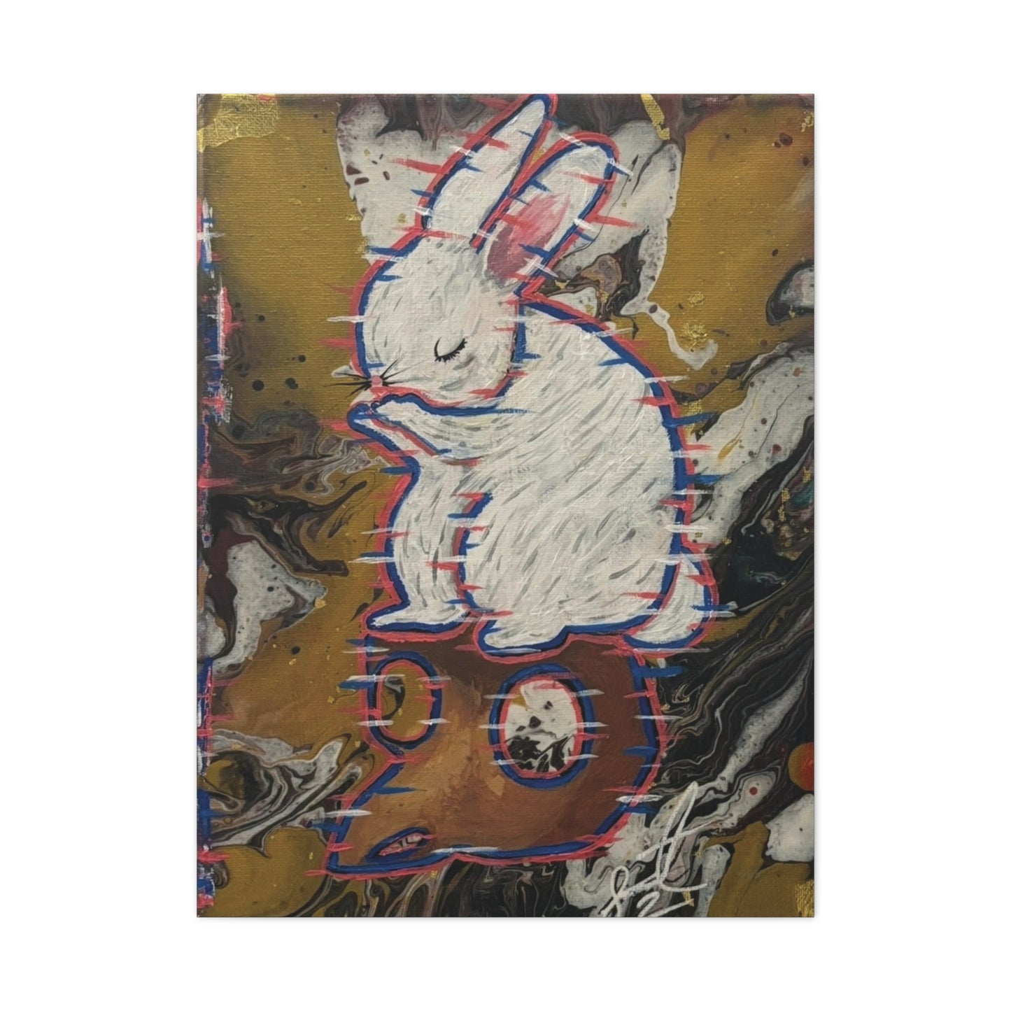 The Omen- Matte Canvas, Stretched, 1.25"