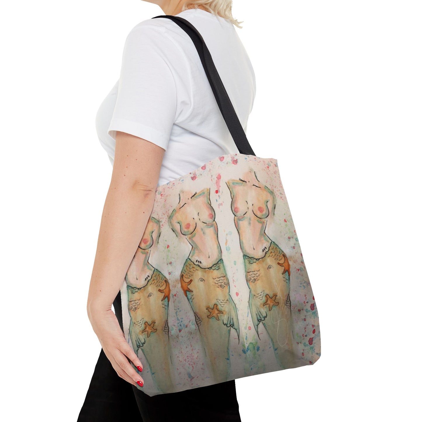 The Mermaid-Tote Bag (AOP)