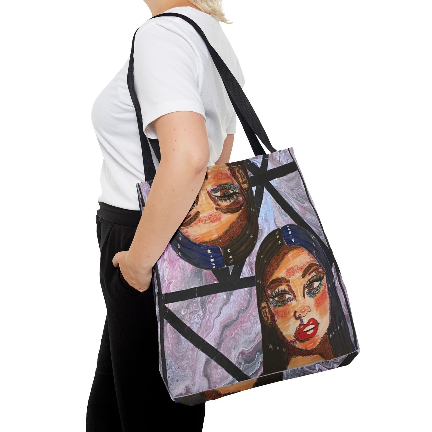 The Girl-Tote Bag (AOP)