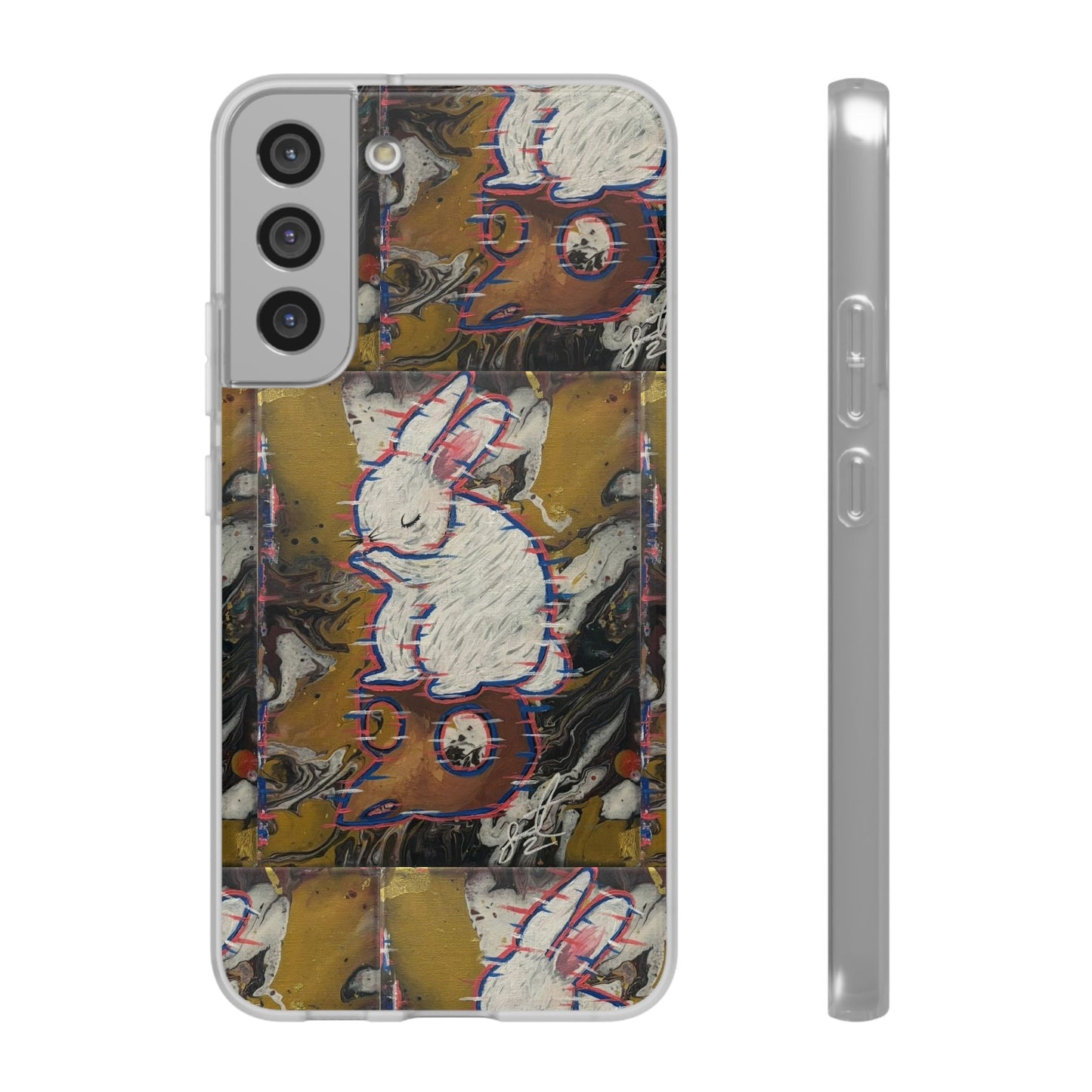 The Omen 🐰-Soft Phone Cases