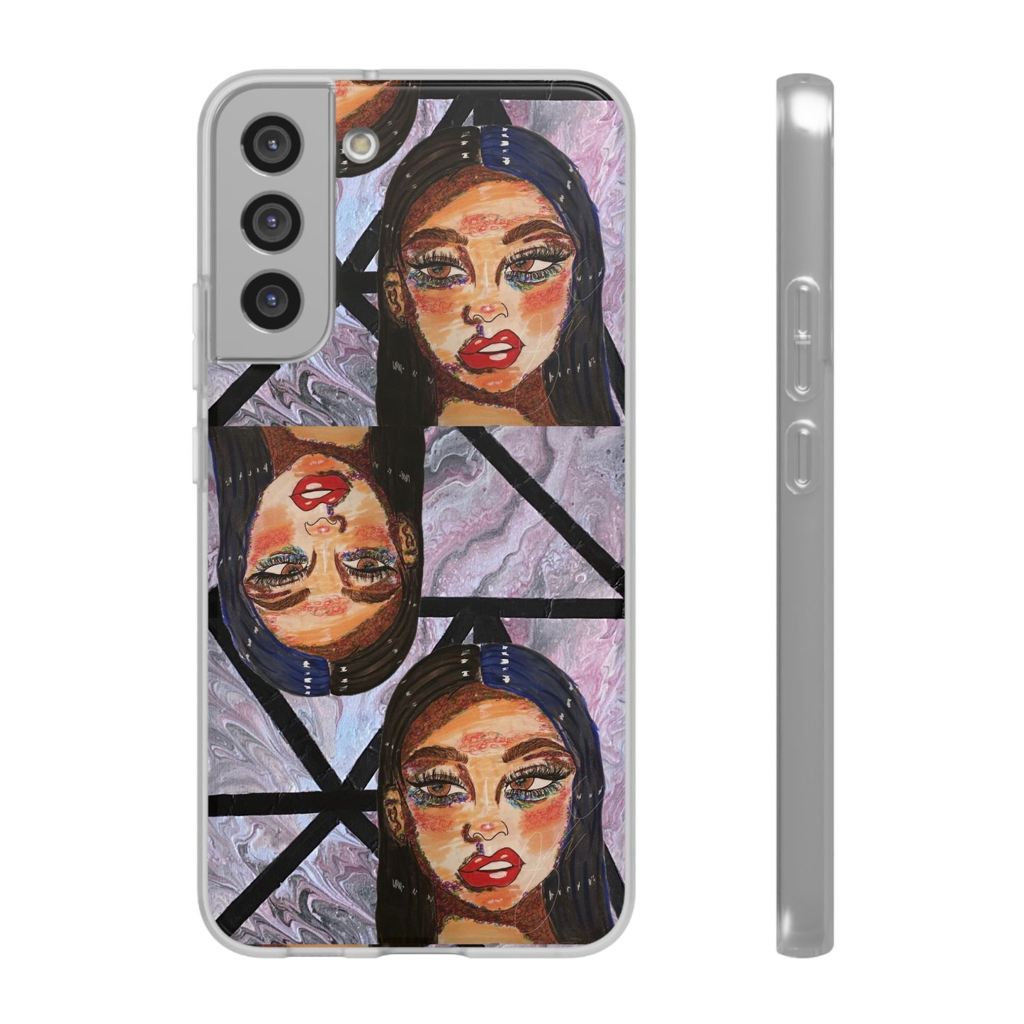 The Girl- Soft Phone Cases