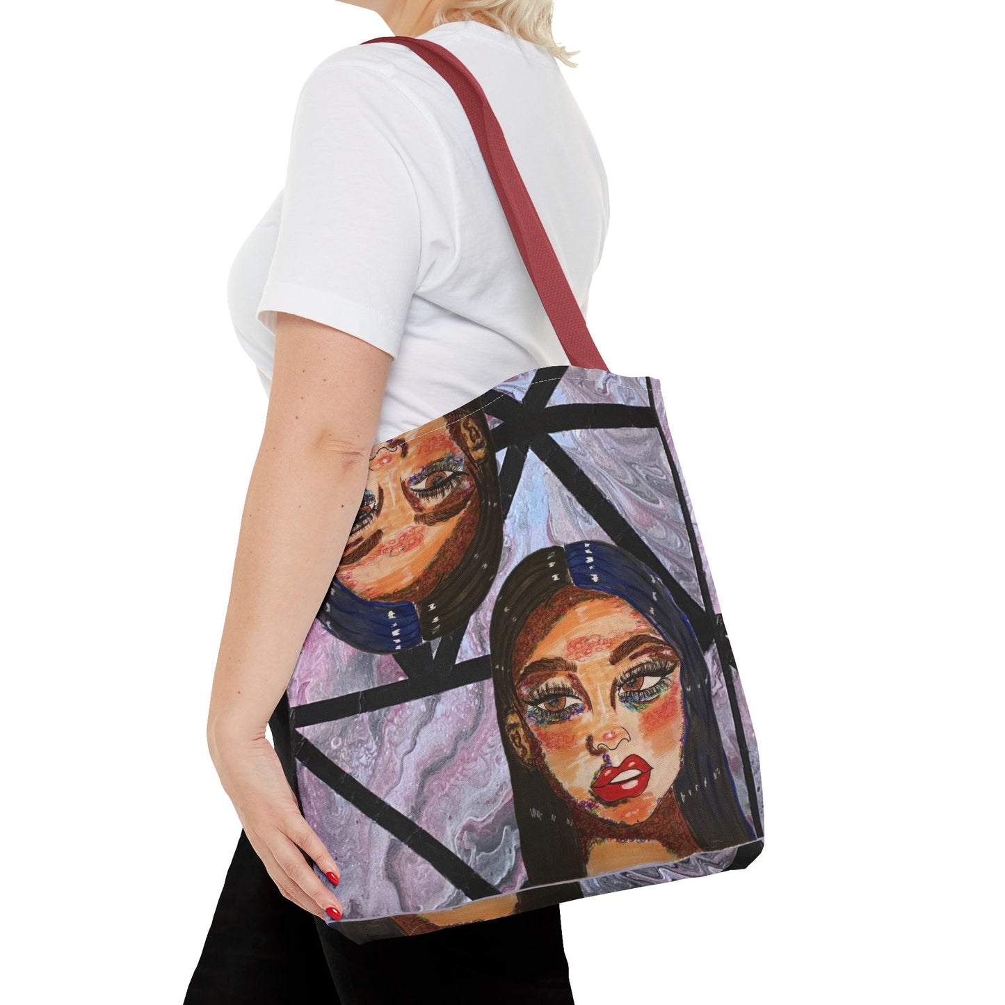 The Girl-Tote Bag (AOP)