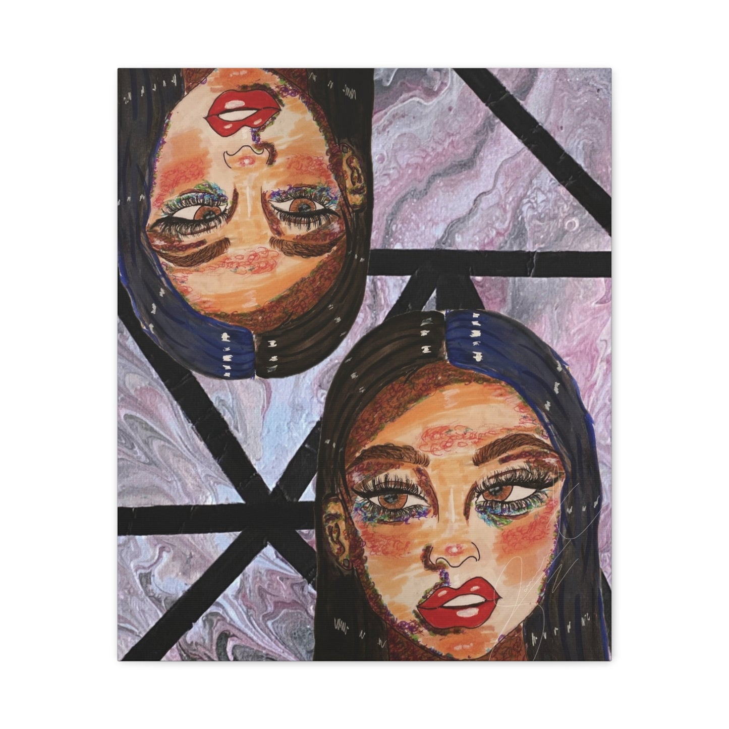 The Girl- Matte Canvas, Stretched, 1.25"