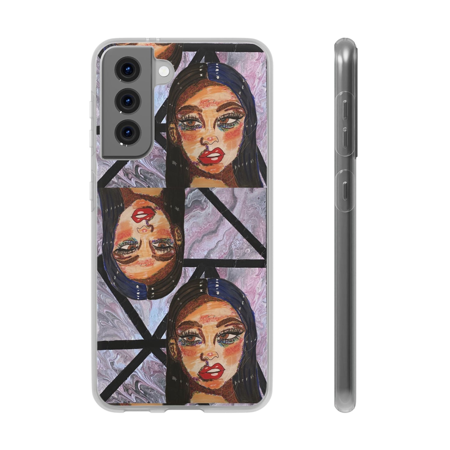The Girl- Soft Phone Cases