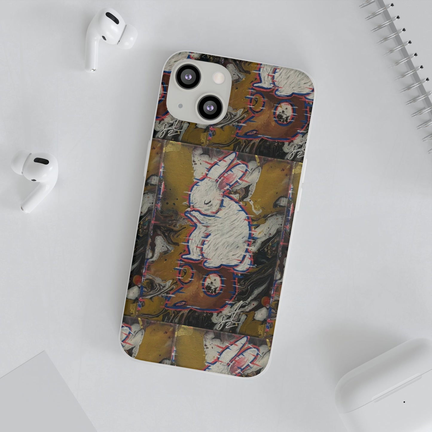 The Omen 🐰-Soft Phone Cases