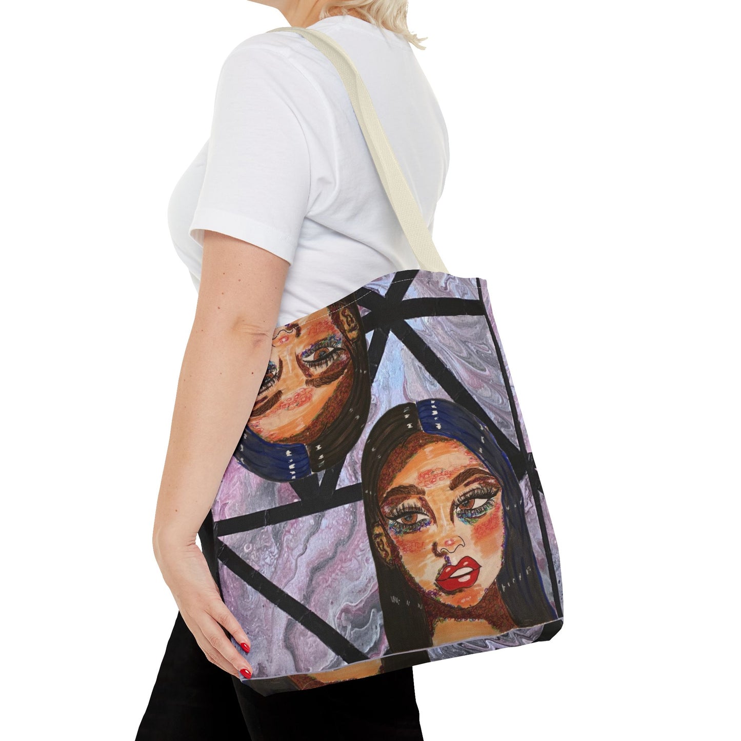 The Girl-Tote Bag (AOP)