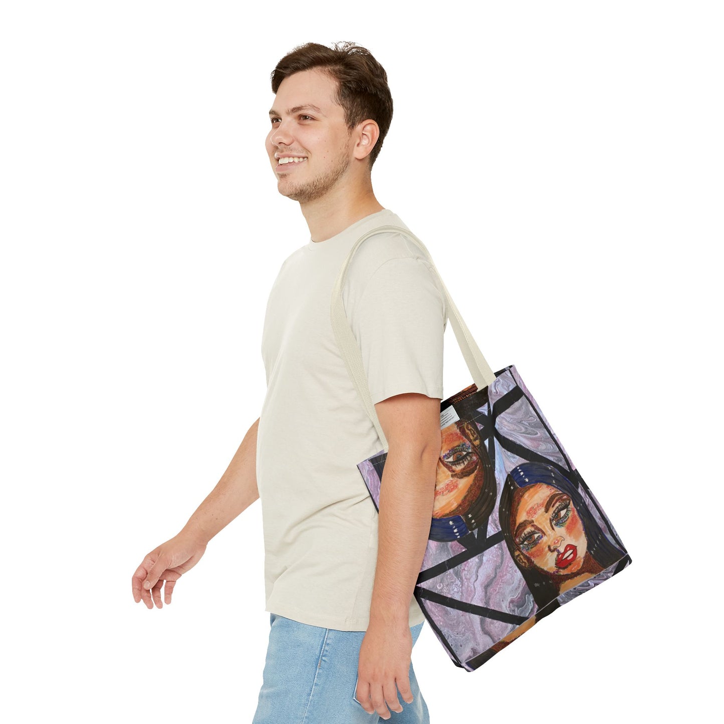 The Girl-Tote Bag (AOP)